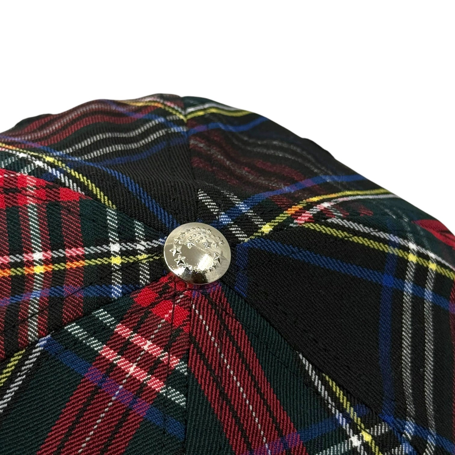 Plaid Crest Cap