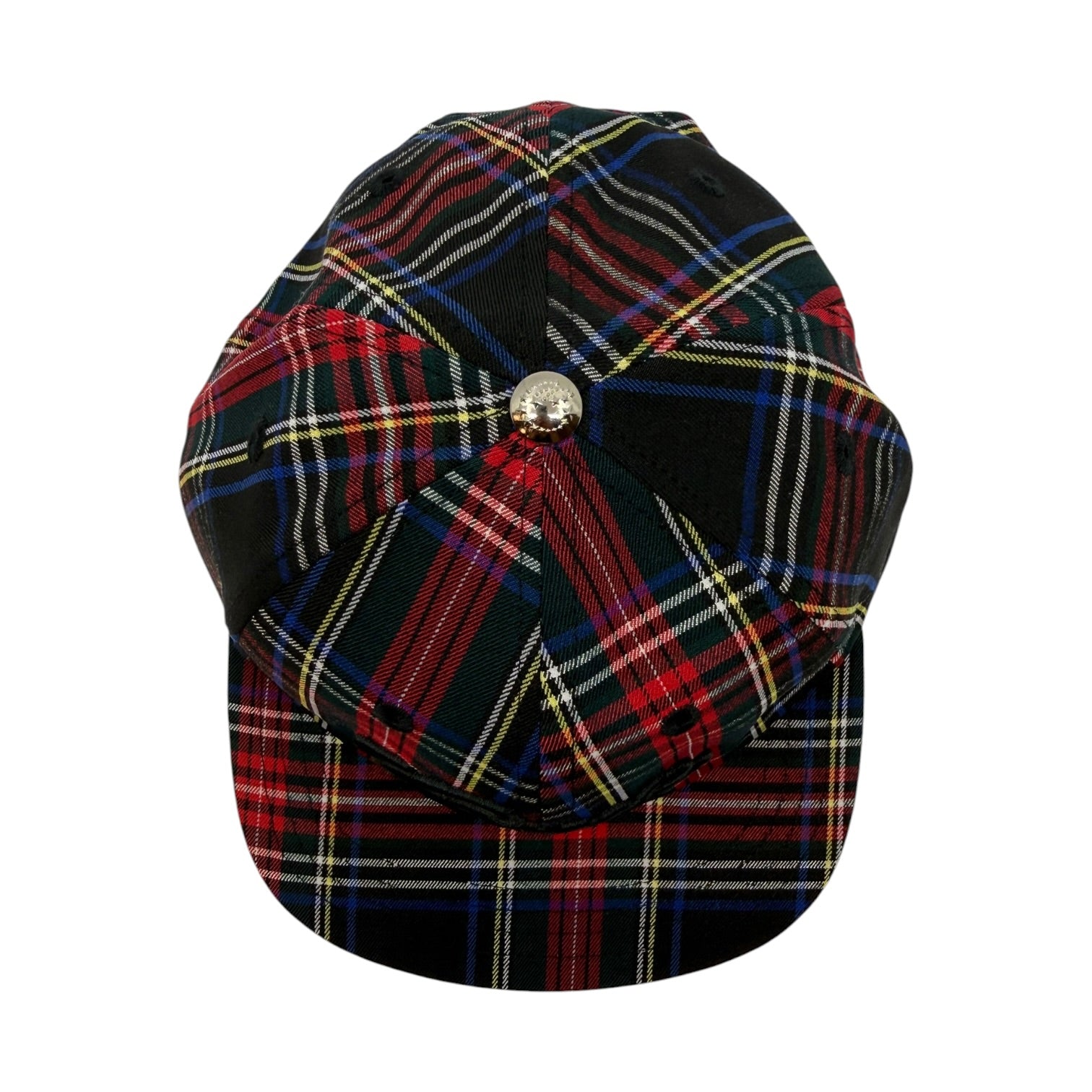 Plaid Crest Cap